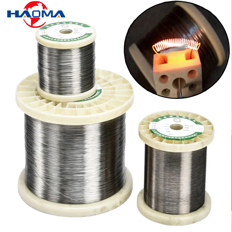 20/50M Cr20Ni80 Heating Wire Nichrome Wire Cutting Foam Sponge Resistance Wires Alloy Heating Yarn Mentos Diameter 0.1~0.9mm