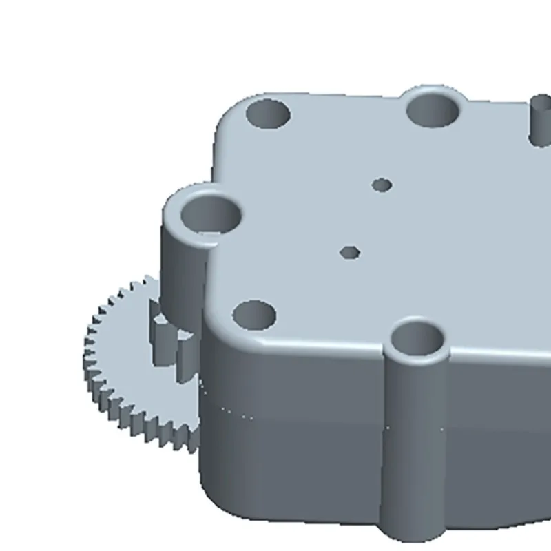 

1/16 рулевая коробка передач для 1:16 металлического загрузчика с дистанционным управлением VO L260H электрический RC колесный погрузочный станок E592 0014