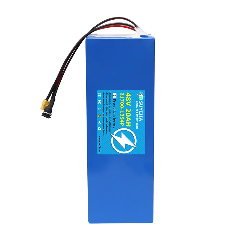 48V 20Ah 13s4p 21700 Power Lithium Battery pack built-in 30A BMS protection for Electric Tool Weeding Machine Electric E-scooter