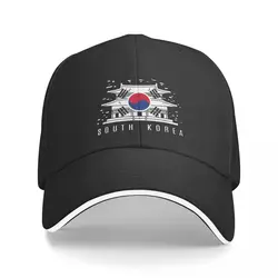 2022 Patriotic South Korea Flag Summer Sun Cap Breathable Adjustable Male Outdoor fishing brand Hat