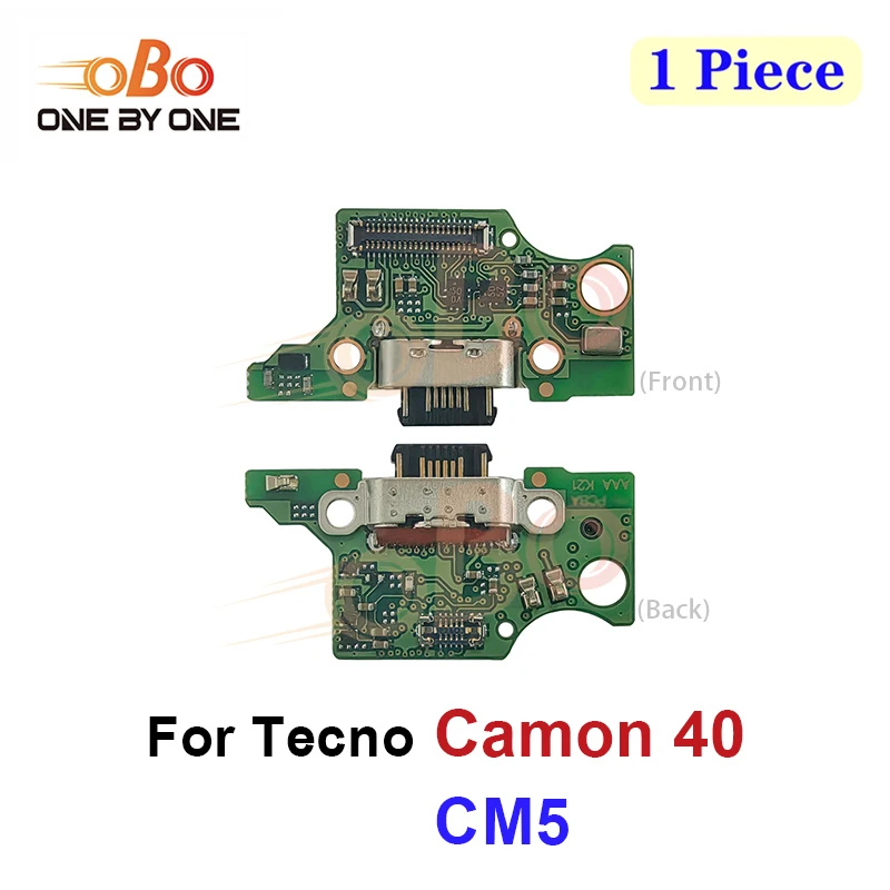 USB Charging Port Board For Tecno Camon 40 Pro 40Pro 4G 5G CM5 CM6 CM7 Charger Dock Connector Flex Cable Repair (1PC)