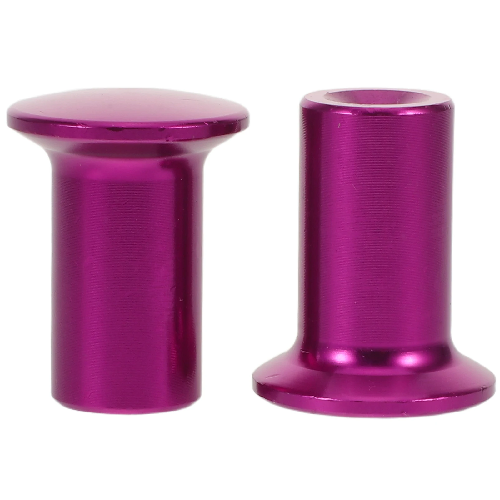 

2pcs Car Cover Drift Racing Accessories Lightweight Aluminum E-Brake Button Durable Brake Handle Trim Drift Style For