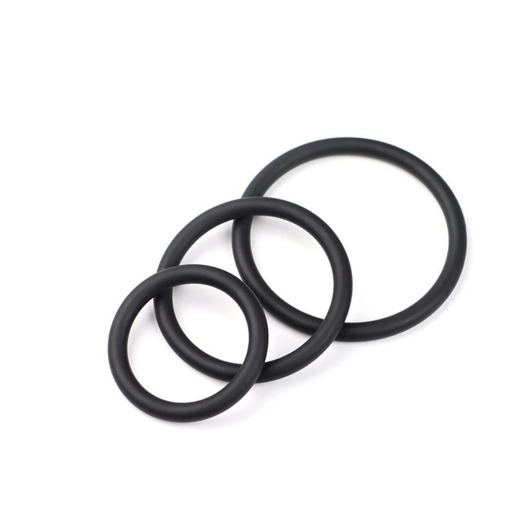 3pcs /pack Rainbow Rubber CockRing, sex products for man sex toy Silicone delay Ring for cock  sex time lasting product