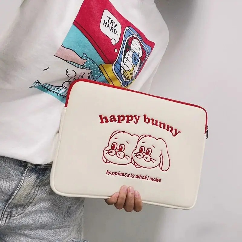 حقيبة كمبيوتر محمول لطيفة لأجهزة Ipad Pro11 Macbook Air13.6 15 Pro13 14 HP Dell Samsung LG 15.6 16 بوصة ماك بوك الحقيبة كمبيوتر محمول #3