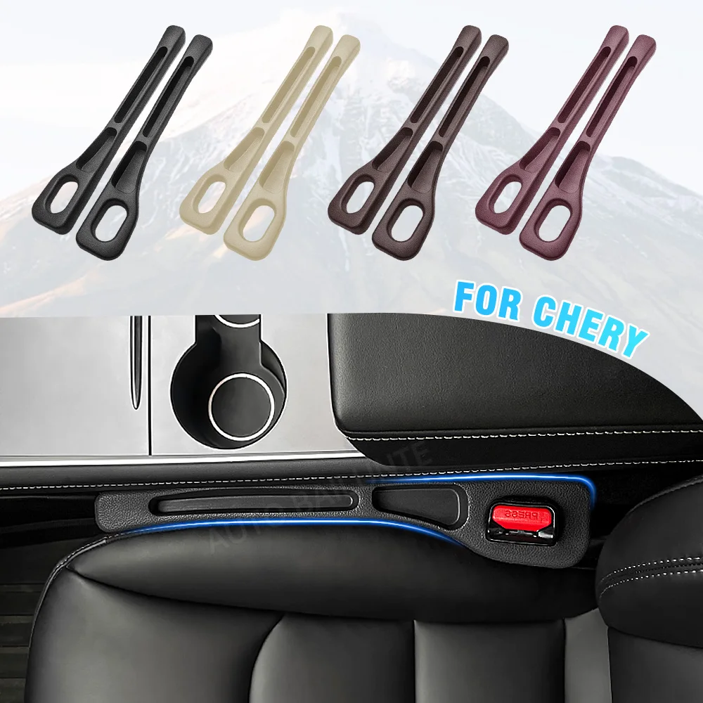 2Pcs Car Seat Gap Plug Strip Side Seam Interior Accessories For Chery Tiggo 2 3 4 5 6 7 8 3X 5X Pro Arrizo EQ7 A13 Fulwin