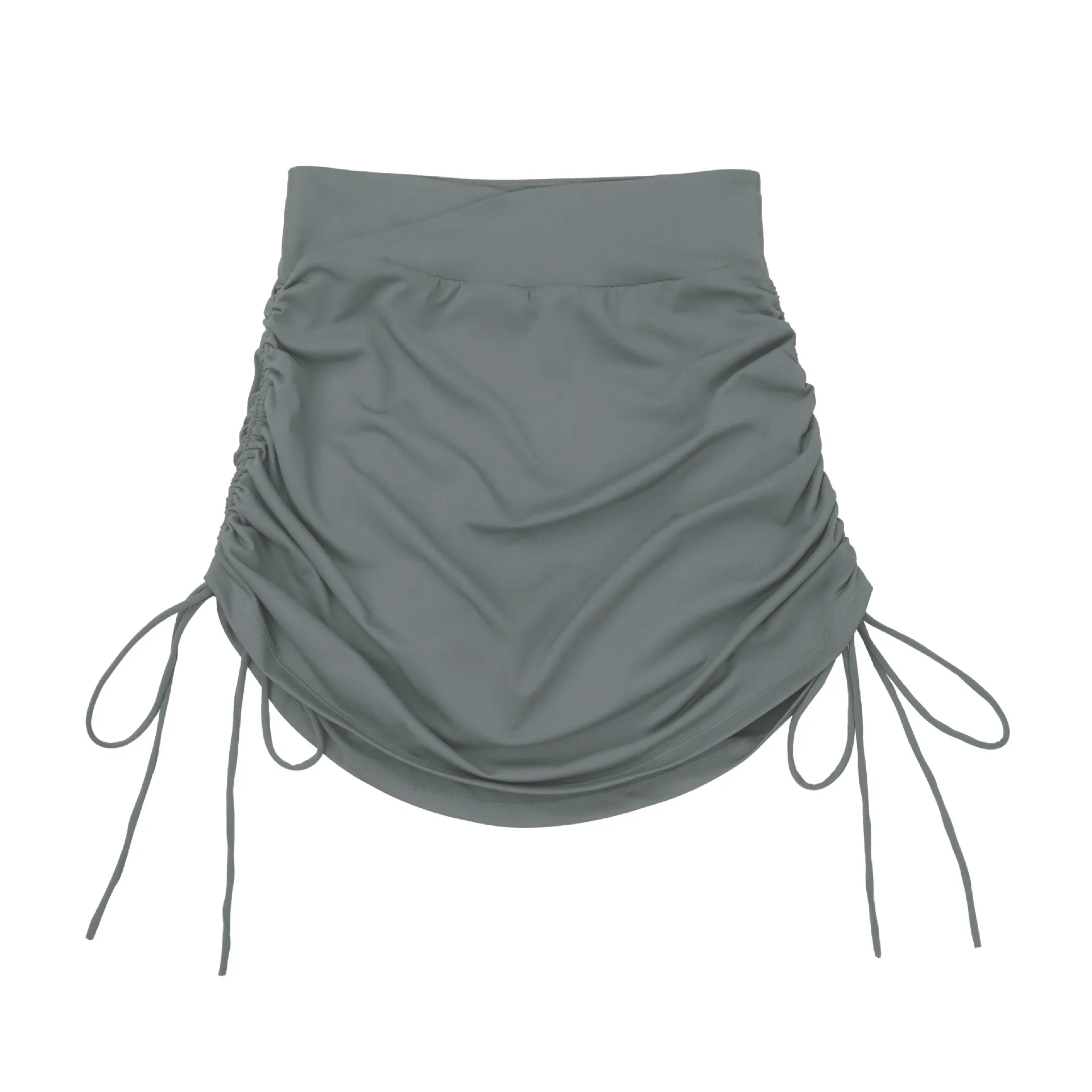 

Женские быстросохнущие шорты, юбки, однотонная Спортивная юбка с высокой талией, повседневная женская дышащая спортивная одежда, женская одежда для спортзала