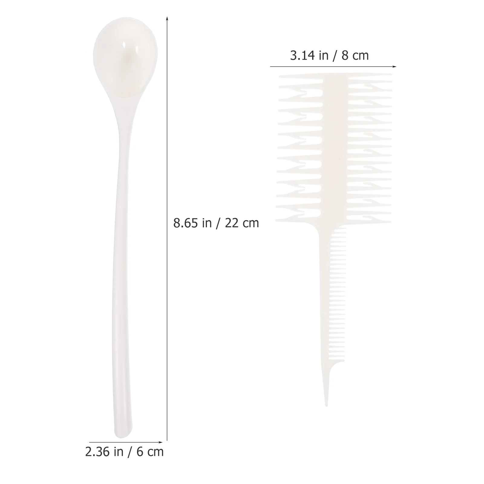 

6Pcs Salon Grade Hair Dyeing Coloring Kit for All Hairstyles Home Salon Use Durable and Versatile Gift Hair Brush