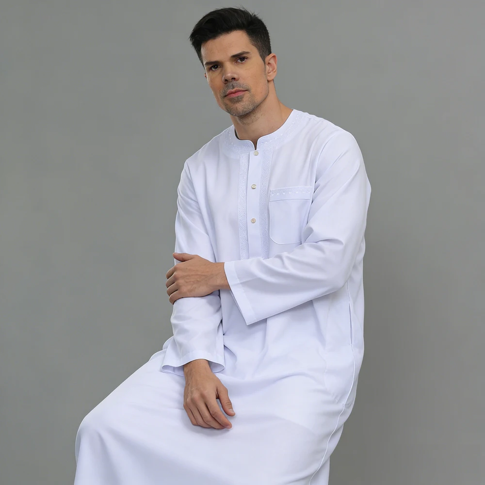 

Мужские мусульманские халаты, джубба, тобе, абайя, турецкий кафтан, арабский марокканский даффа, дишдаша, традиционная исламская одежда, повседневная одежда в стиле Саудовской Аравии