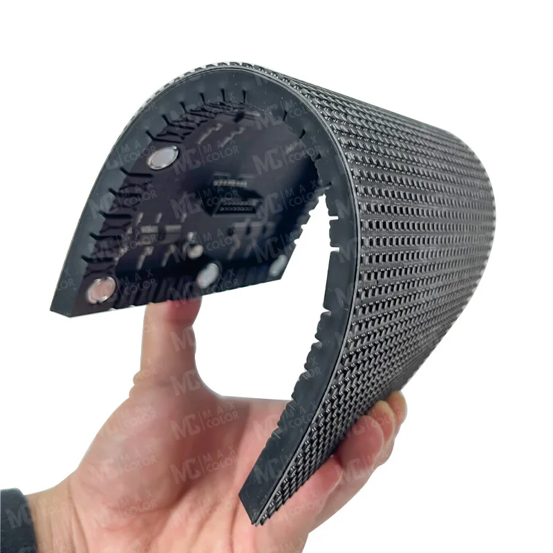 

Hot Selling Flexible Led Module Indoor P4 256*128mm for Cylinder Advertising Board Flexible Led Display