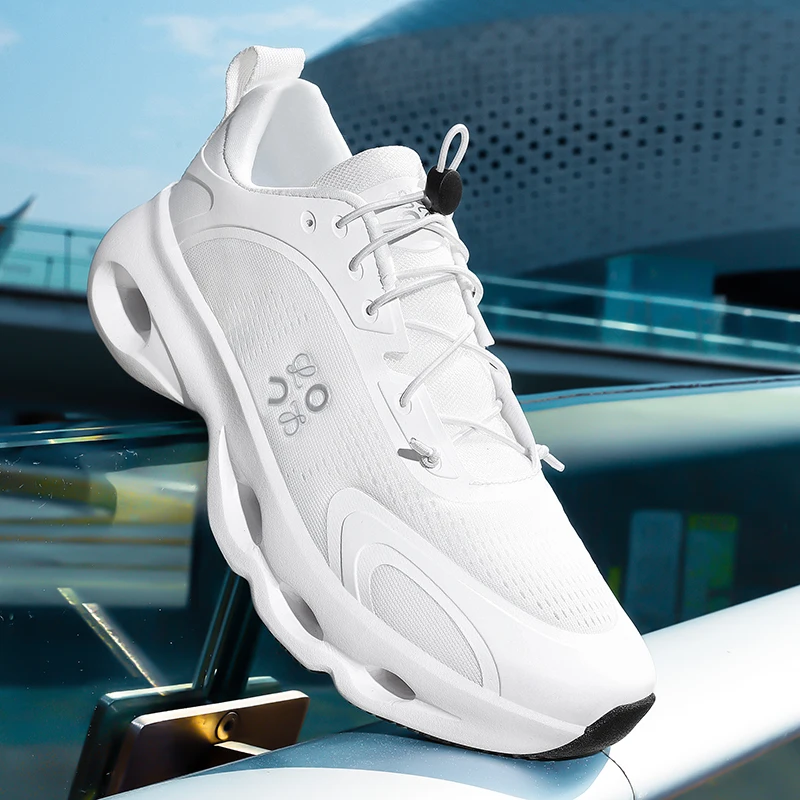 New Sports Shoes for Men and Women Running Shoes Carbon Board Men's Marathon Impact Absorption Light Sports Training Shoes view 4