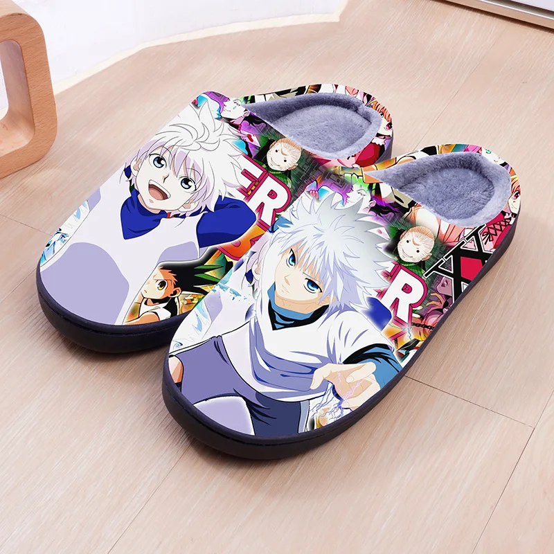 Anime Hunter x Hunter Schuhe Gon Freecss Winter Baumwolle Hausschuhe Unisex Cosplay männer frauen hausschuhe schuhe Hause kleidung