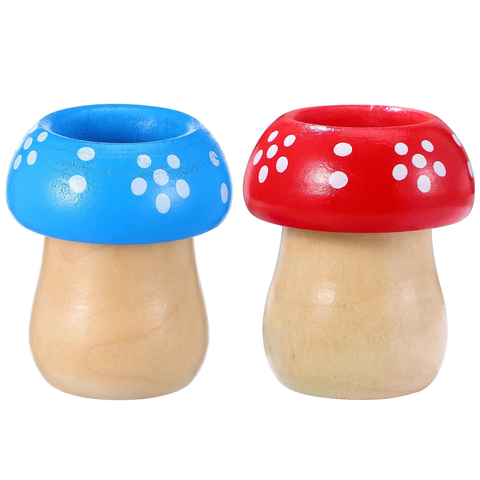 2Pcs Kaleidoscope Mushroom Shape Compact Size Funny Playthings Children Party Fun Kids Rotating Colorful Gifts