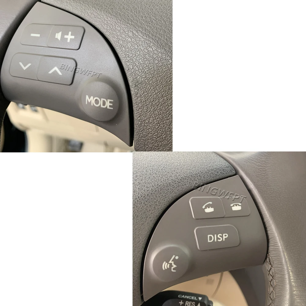 Car Accessories Multifunctional Bluetooth Speaker Button Switch For Toyota Lexus ES350 2006-12 Steering Wheel Button 84250-33190