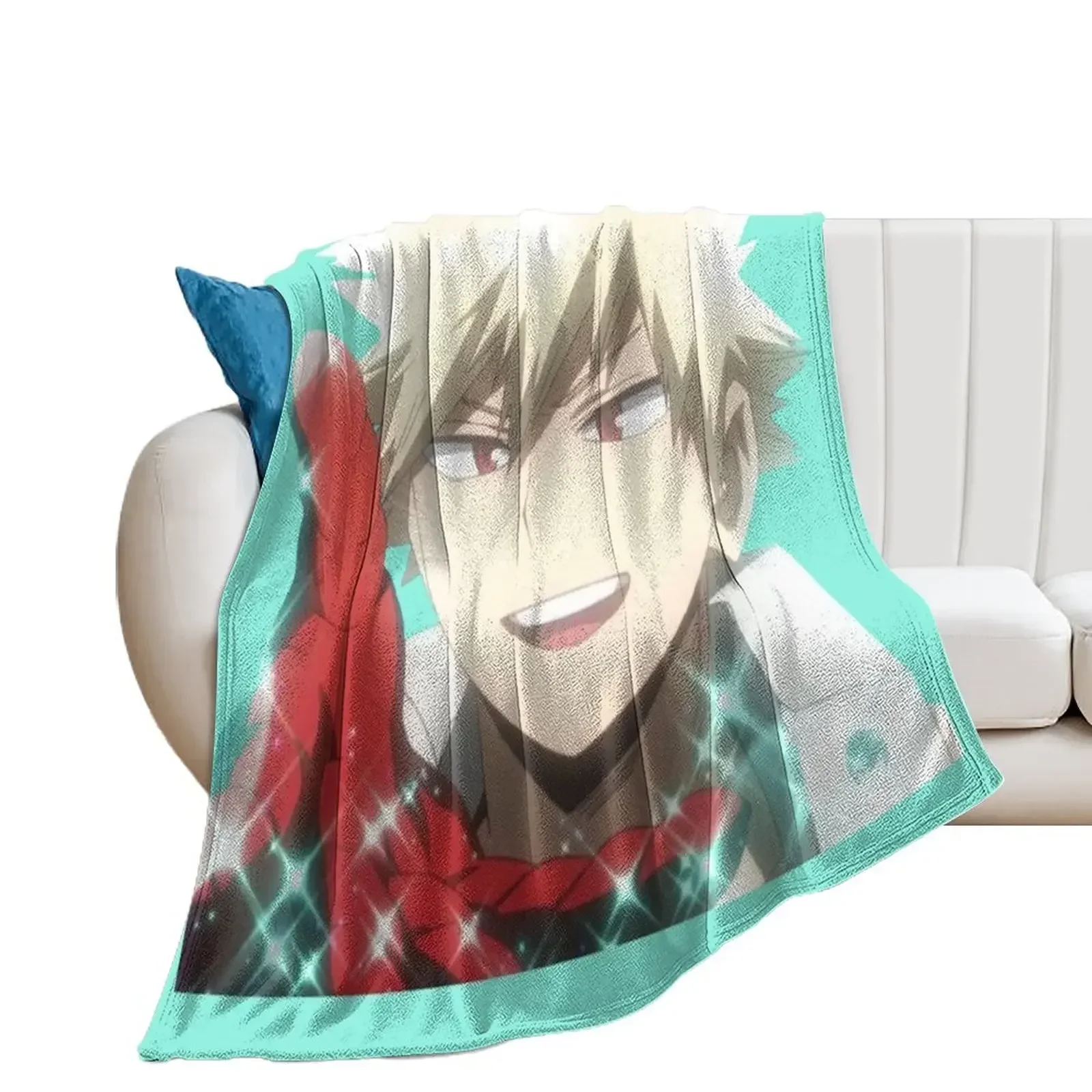 Illusion Bakugou Throw Blanket christmas decoration Summer Beddings Blankets