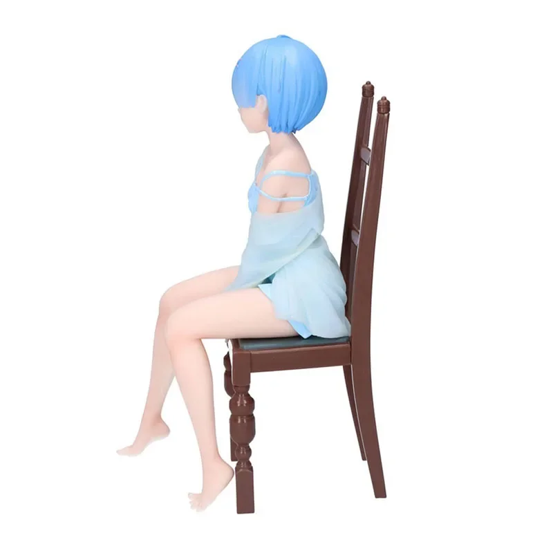 BANPRESTO-Ram Rem Action Anime Figure, Re:Life in A Different World From ontari, Modèle de collection, Poupées, Ornement, Authentique, Original