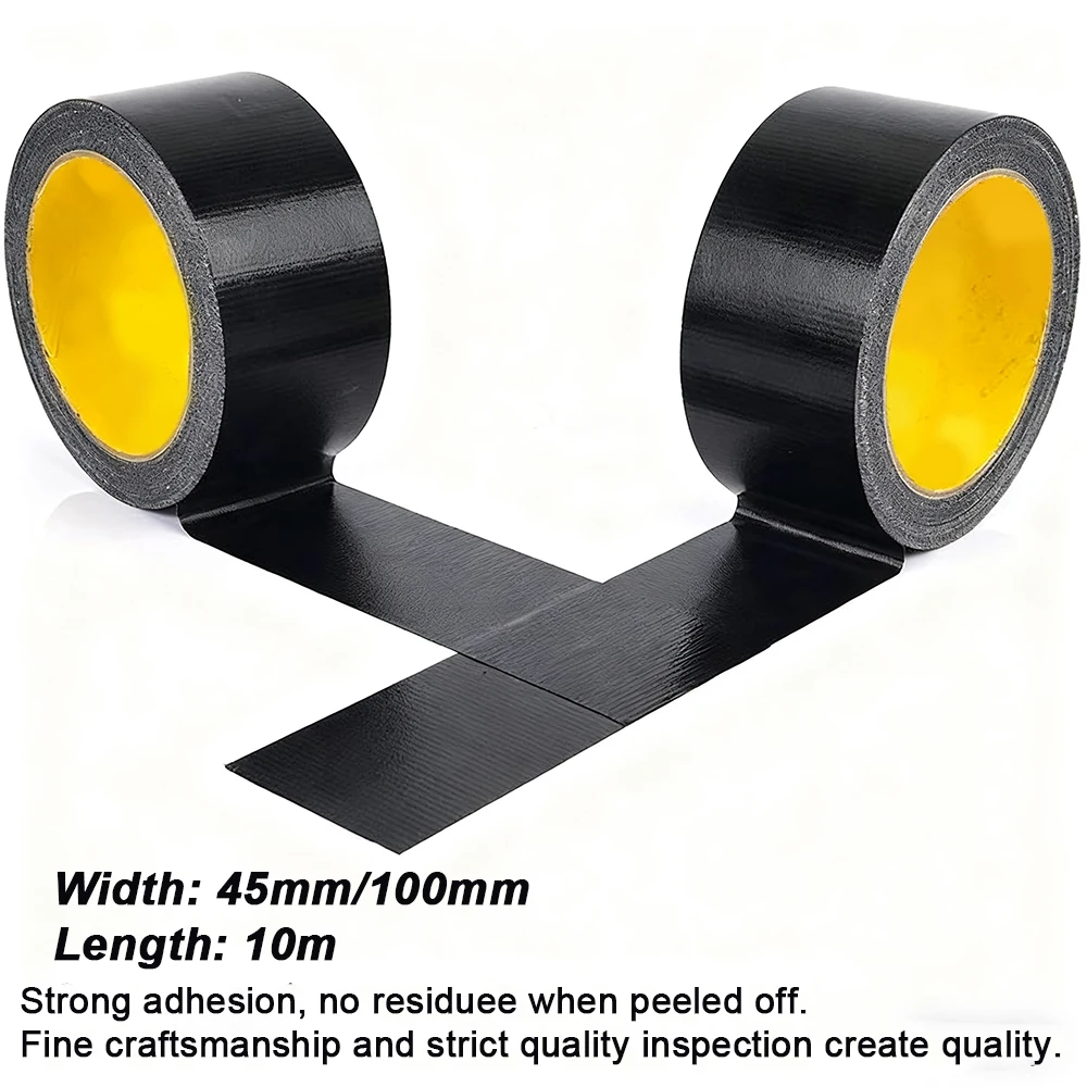 10m Super Strong Adhesive Cloth Tape 45/100mm, For Car, Carpet Fixing, Car Seat Cushions, Tents, Plastic Repairs, Decoration,DIY
