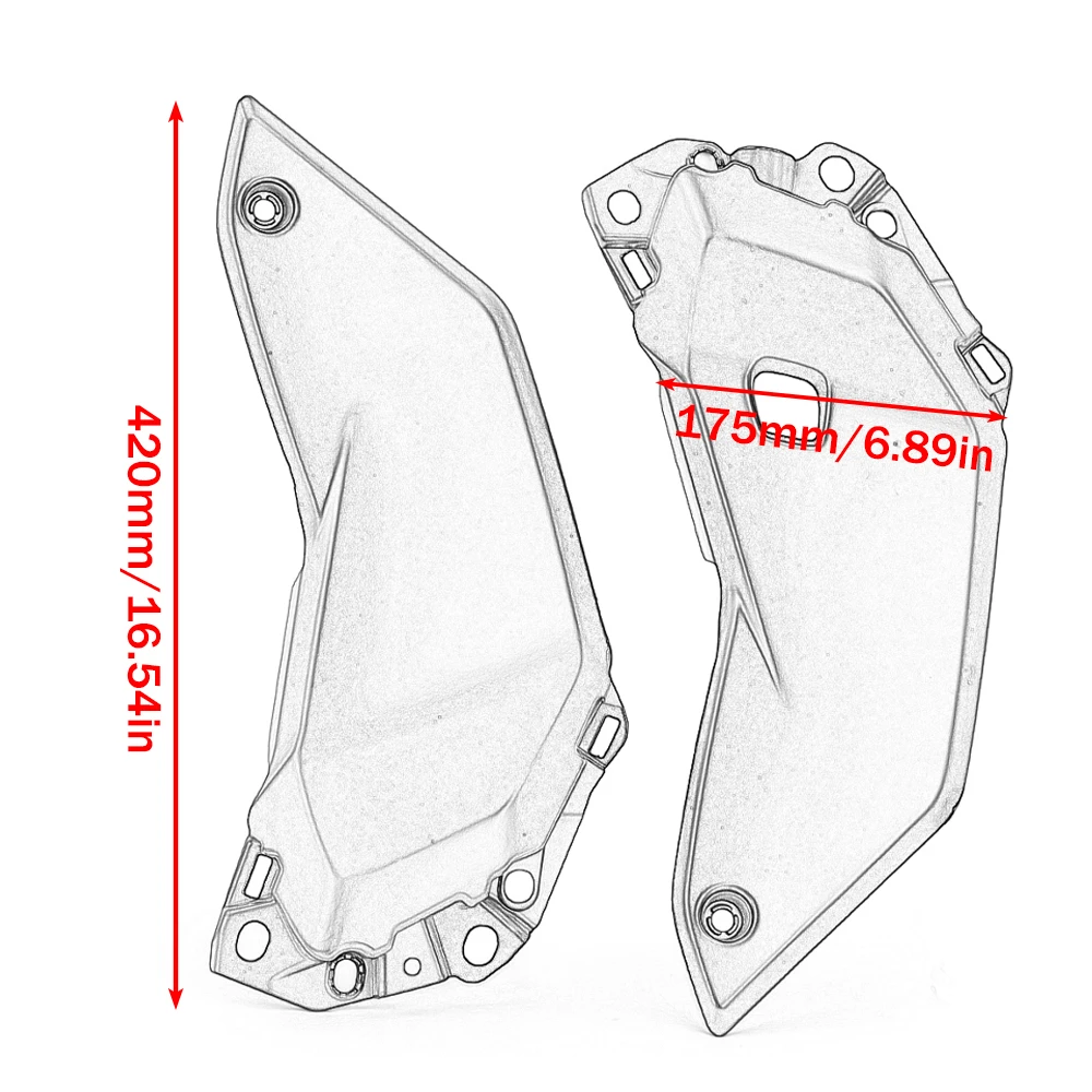 Tenere700 Seat Frame Side Cover Fairing Panel For Yamaha Tenere 700 T700S 2025 2026