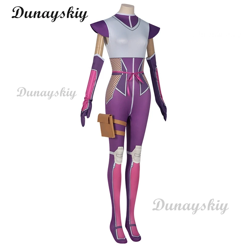 Momochi Ayame Costume Cosplay Tuta Parrucca Anime I'm Living An Otaku NEET Kunoichi Copricapo Festa di Halloween Donne Ragazze Puntelli