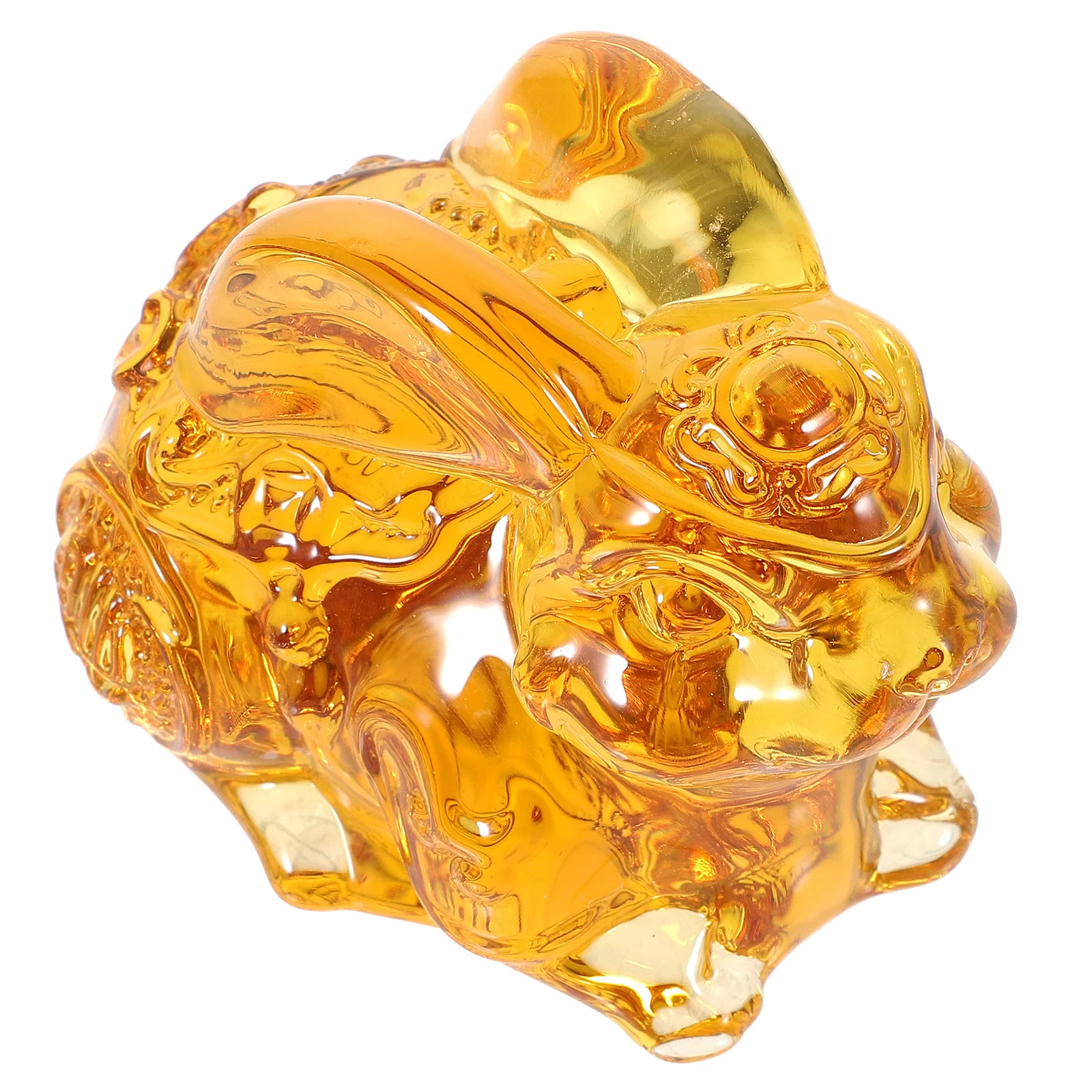 

Crystal Clear Rabbit Zodiac Ornament Small Bunny Desktop Decoration Cartoon Animal Sculpture Rabbit Figurine Crystal Bunnies