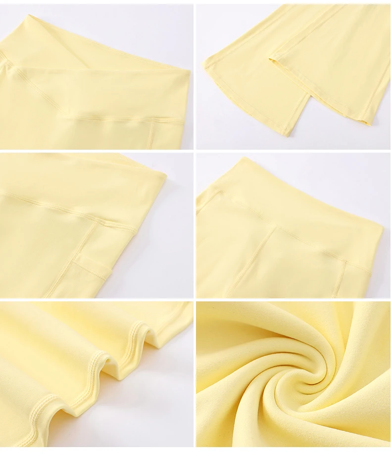 

Women Yoga Bell-bottoms Scrunch Butt Lifting Dance High Waist Flared Pant Fitness Legging Gym Running Breathable Sport Pants