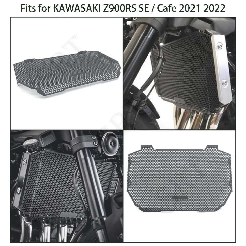 

Fit For Kawasaki Z900RS SE Cafe Performance 2021-2024 Motorcycle Accessories Engine Radiator Grille Guard Cooler Protector Cover