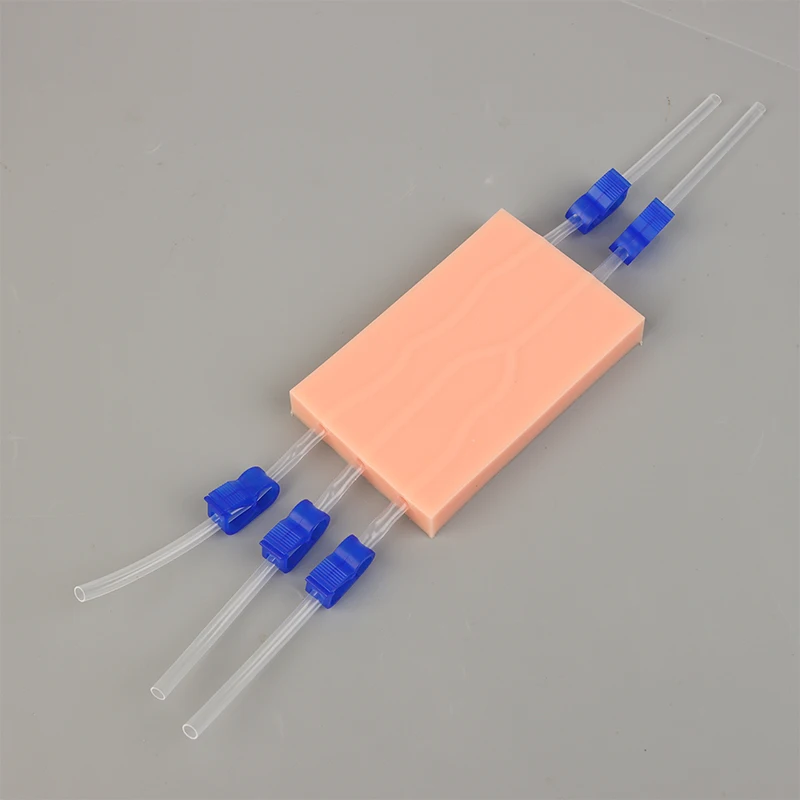 For Students Nurses Suture Training Model Venipuncture Injection Practice Pad Simulation Human Skin Tear Resistant Portable