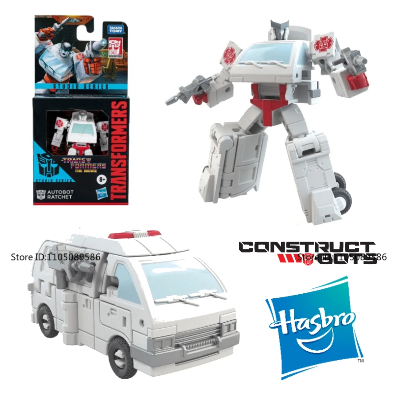 在庫ありトランスフォーマーSSクラスCrラチェットクールドールズオリジナル映画キャラクターフィギュア誕生日プレゼントホリデーおもちゃ可動モデル