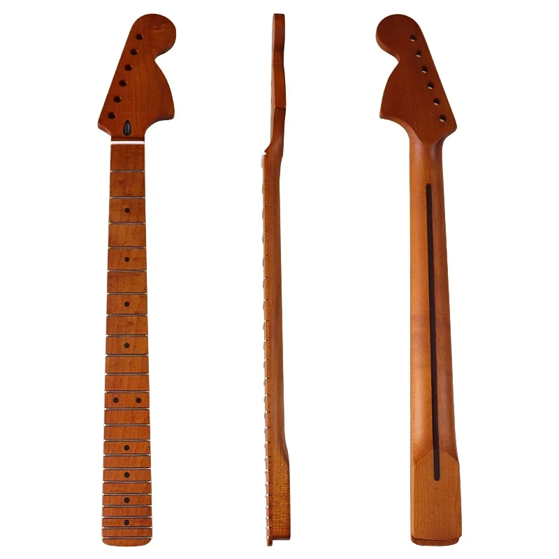 Electric Guitar with Walnut Neck, Cow Bone Pillow, Peach Pipe, Handle Modification, Exquisite ST22 Product, 6-string, DIY