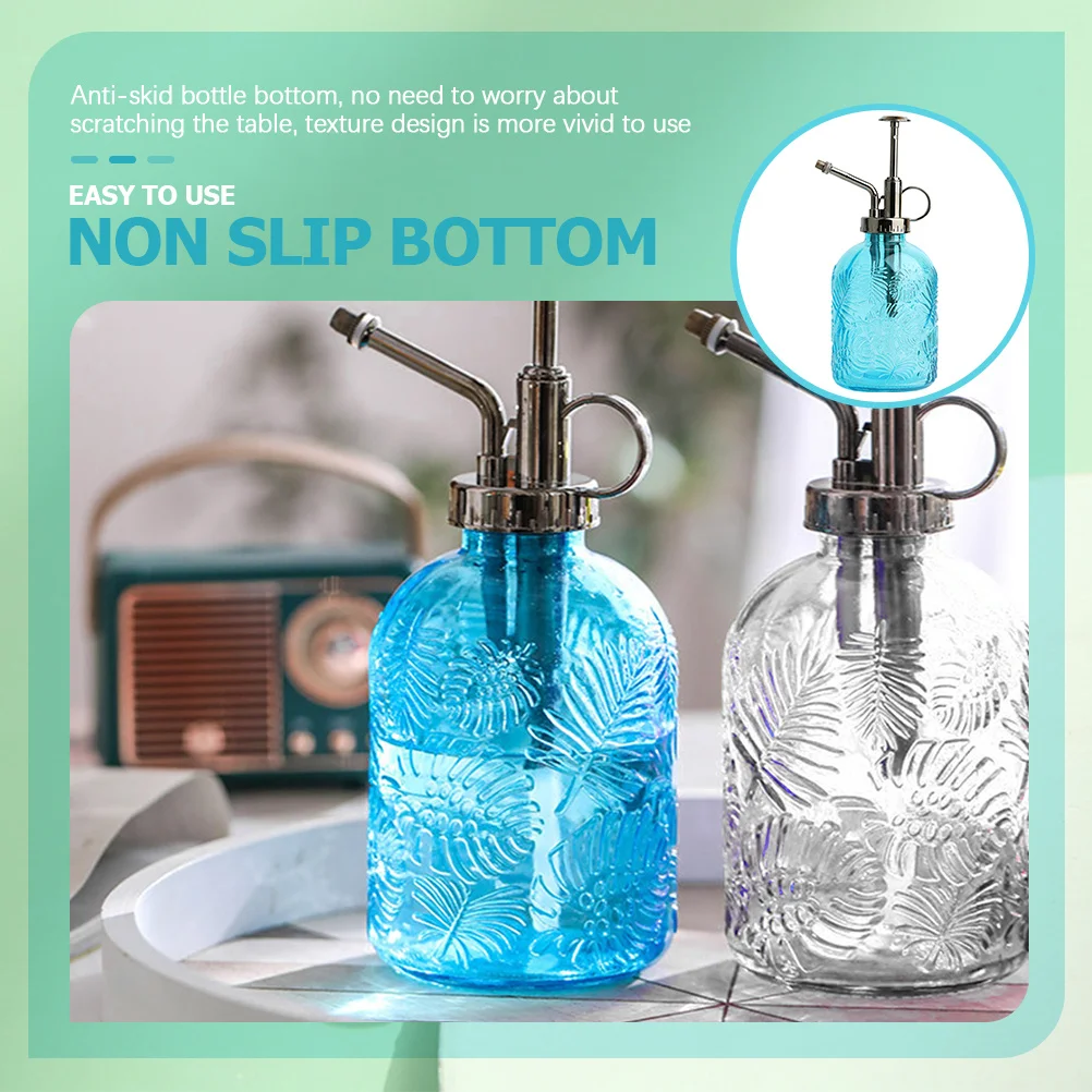 

350ml Vintage Glass Plant Mister Spray Bottle Durable Long Time Use Indoor Outdoor Succulent Bonsai Care Plant Mister