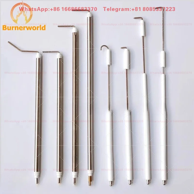 Riello Burner Accessories Electrode RIELLO RS34 RS44 RS70 RS100 RS130 RS190 Ignition Electrode Flame Detect Rod burner Probe