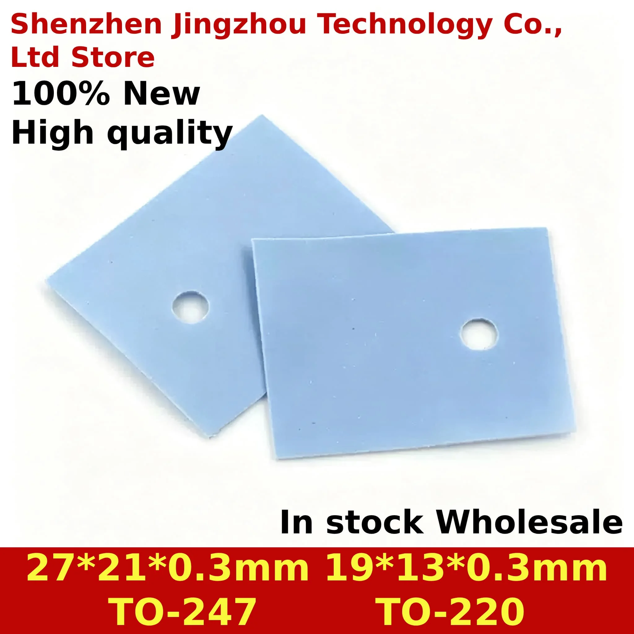 (100/1000PCS) 100% New TO-247 TO-220 Transistor 27*21*0.3mm 19*13*0.3mm Insulation Pad Sheet Mica Insulator In Stock