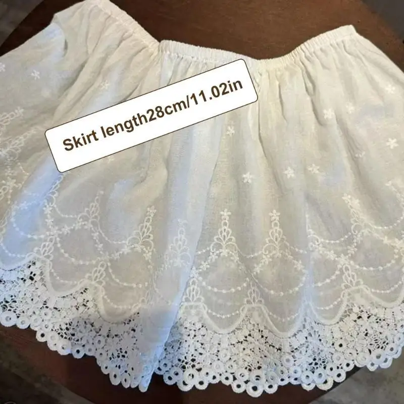 Mini-jupe réglable pour femmes, extension chemise, superposition amovible, faux haut, chemise à balayage inférieur, cadeaux,