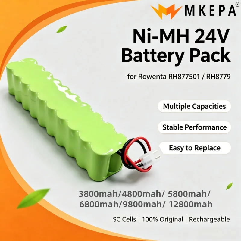 Lpega Vacuum Replacement Battery 24V Ni‑MH 3800‑12000mAh RH8770 RH8771WS RH87501