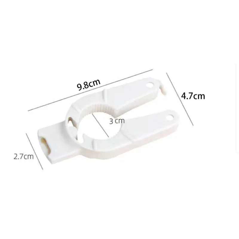 قطعتان من الزجاجات المريحة متعددة الأغراض وفتحات العلب لعلامة التبويب والسحب ومشبك زجاجة المياه البلاستيكية وسلسلة مفاتيح فتاحة الزجاجات السدادة