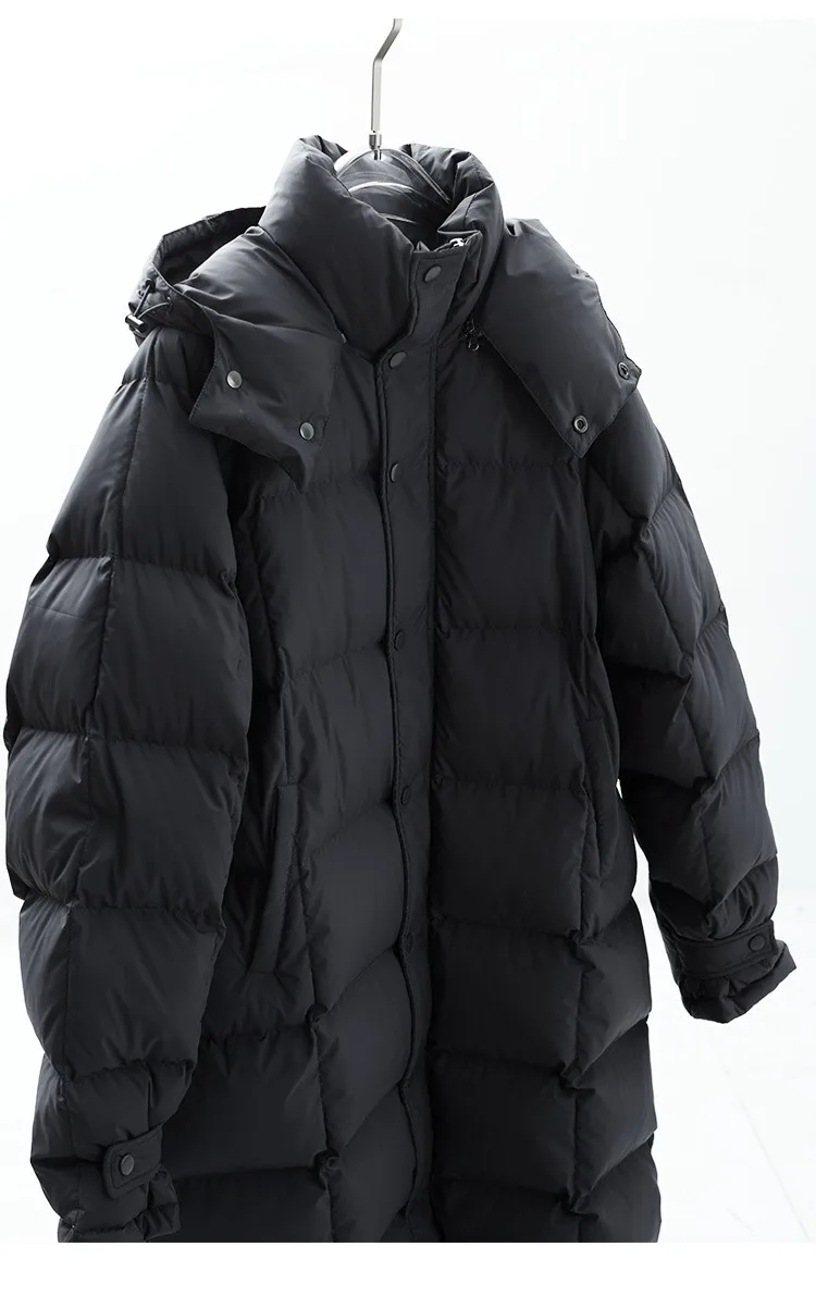 Please Wear It When It's Minus 20 Degrees~2025 Autumn and Winter New Duck down Puffer Jacket~Mid-Length Cocoon-Shaped down Jacket for Women, Thickened and Slimming Coat