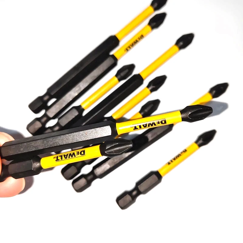 Imagem -04 - Dewalt-brocas Anti-derrapantes para Eletricista Broca Dedicada Carpintaria Cabeça de Lote Cruzada Alta Dureza Ph2 57 mm 89 mm Peças