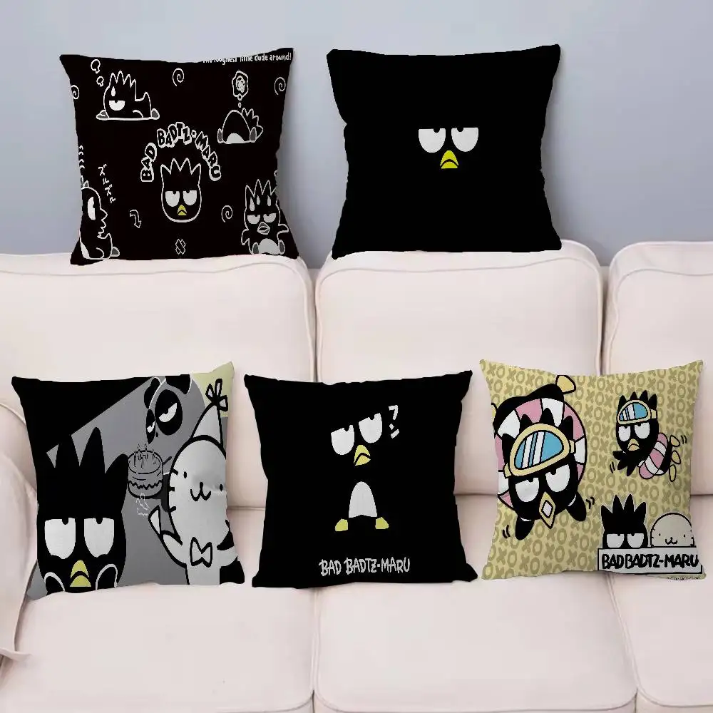 B-Badtz Maru Stitch Lucky Dragon غطاء وسادة أريكة غطاء وسادة ديكور غرفة المنزل هدية للأطفال