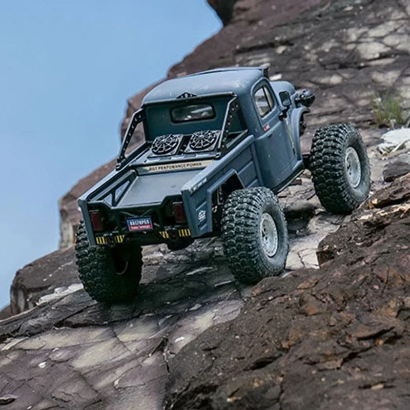 

RGT EX86170 PRO 1:10 Brushless FOC RC Rock Crawler 4WD Off Road Truck 2 Speed Transmission DIG System Winch RTR Challenger