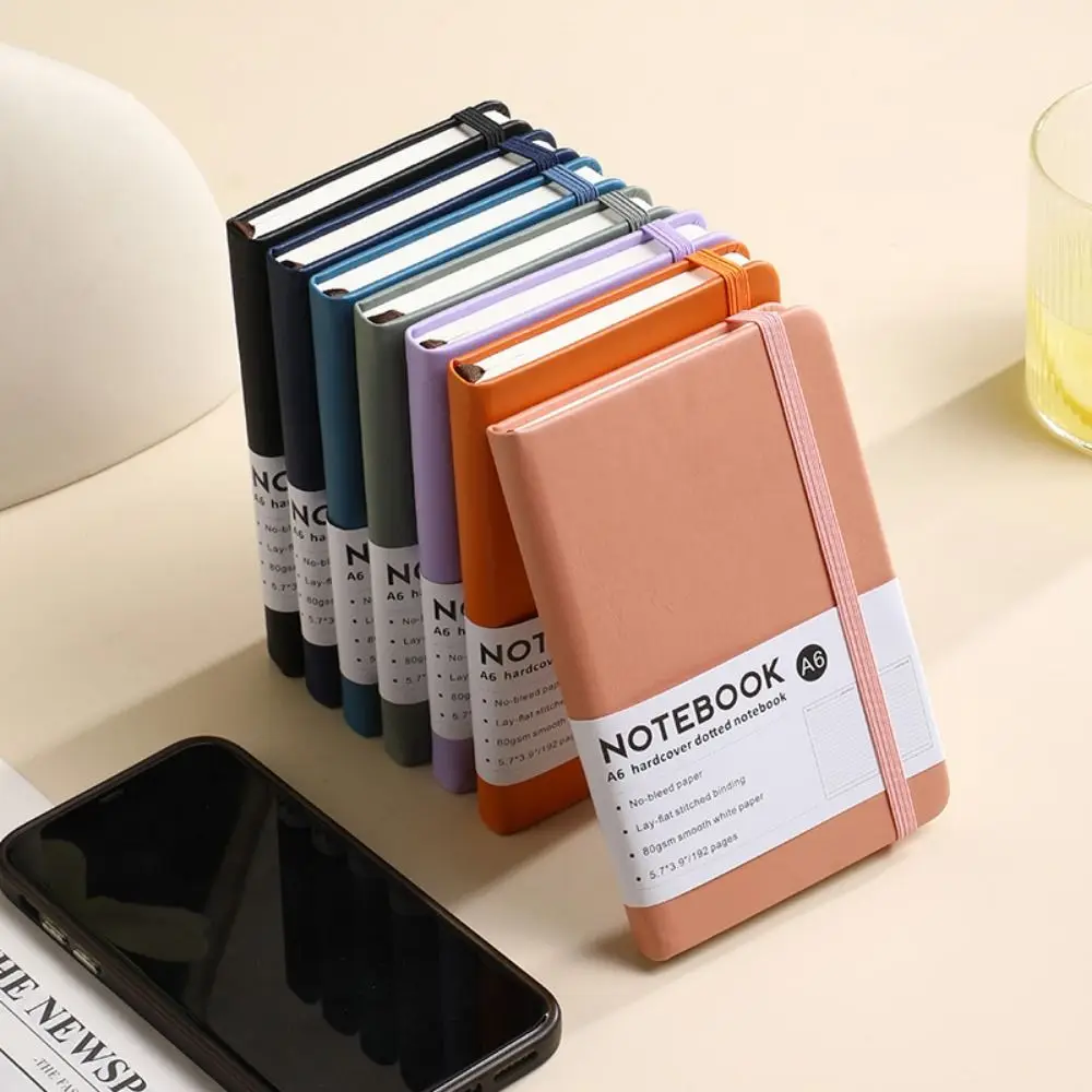 Strap Notebook A6 Mini Notebook Agenda Organizer Memo Diary Planner Pocket Notepad Taking Notes Word Book