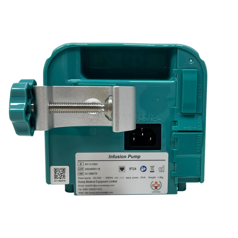 SY‑G089‑2 Veterinary IV Infusion Pump, Medical Portable Vet Infusion Pump for Animal Pet Clinic Hospital Treatment