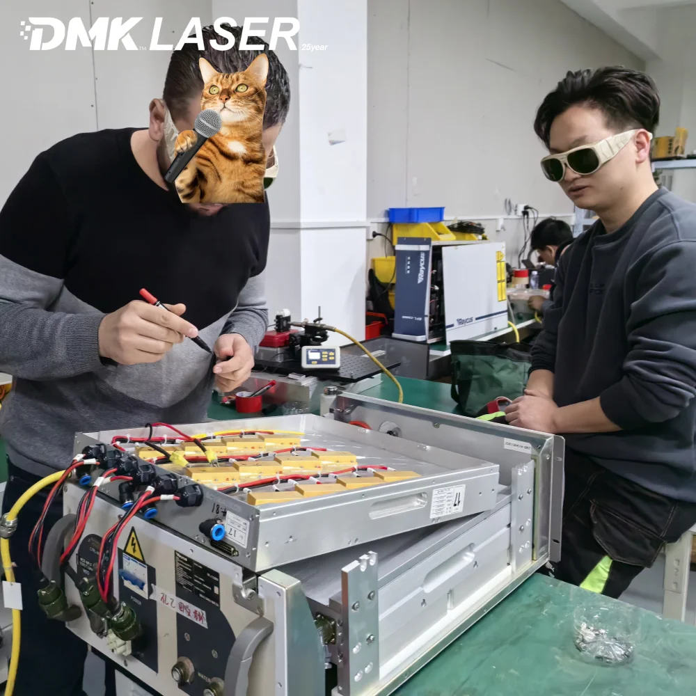 DMK Raycus original Laser Source Pump Source Diode Laser Generator Parts Full Power Laser Cannon 120W 250W 370W 500W For Repair