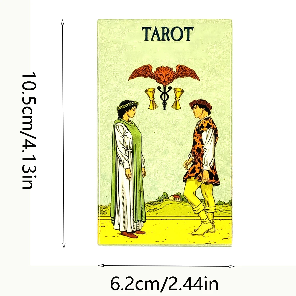 New Tarot Cards Board Game For Prediction Divination Card Games Full English Table Game Halloween and Christmas Gifts