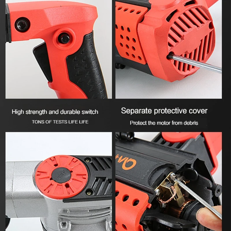 2200W 220V Crushed Electric Pick Industrial Grade Single Slot Disassembling Wall Crusted Concrete Electric Demolition Hammer