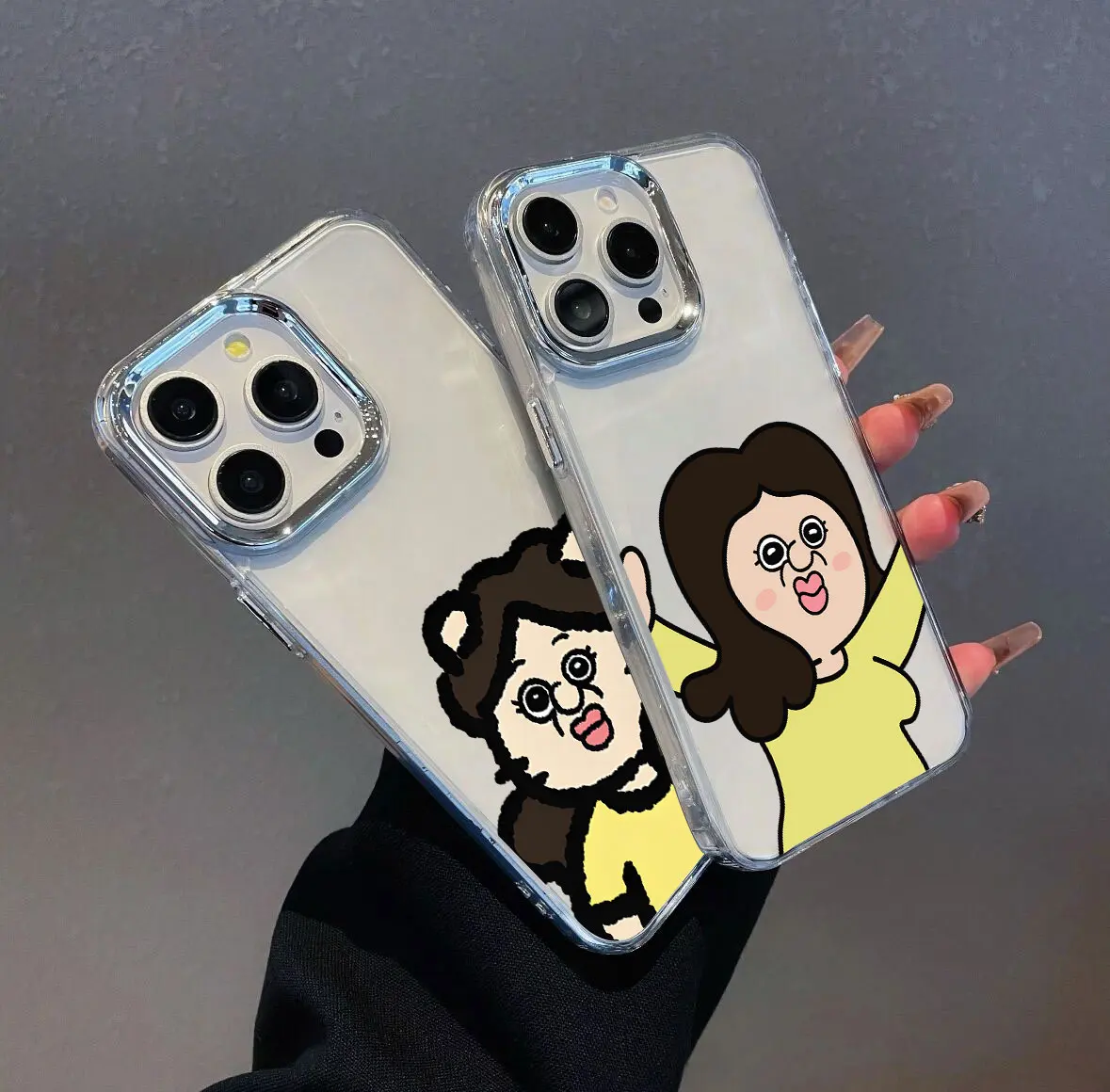 مضحك زوجين بانج بانج تانغ تانغ قضية الهاتف لسامسونج غالاكسي A56 A36 A26 A55 A35 A16 A54 A34 A25 A24 A15 A14 A73 A53 A33 4G 5G #3