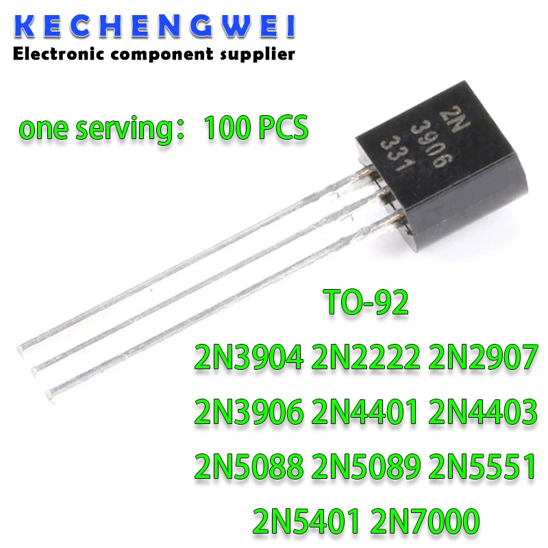 100PCS 2N3904 TO-92… - image