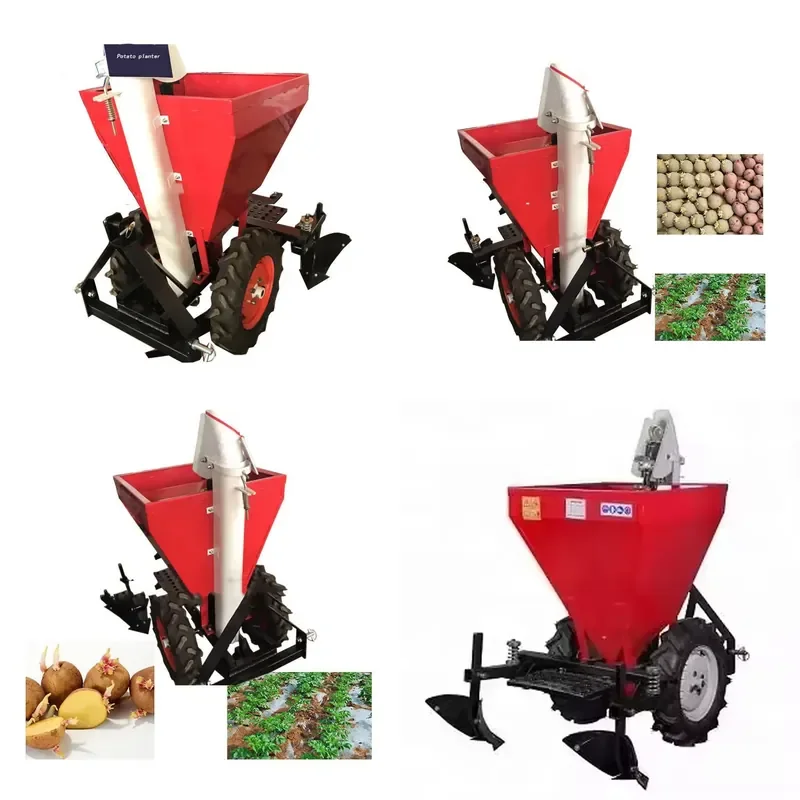 for Agricultural Farm Machinery 3 Point 1 Row 2 Row Potato Seeder Wholesale Household Small Seeder Hand Tractor Rear