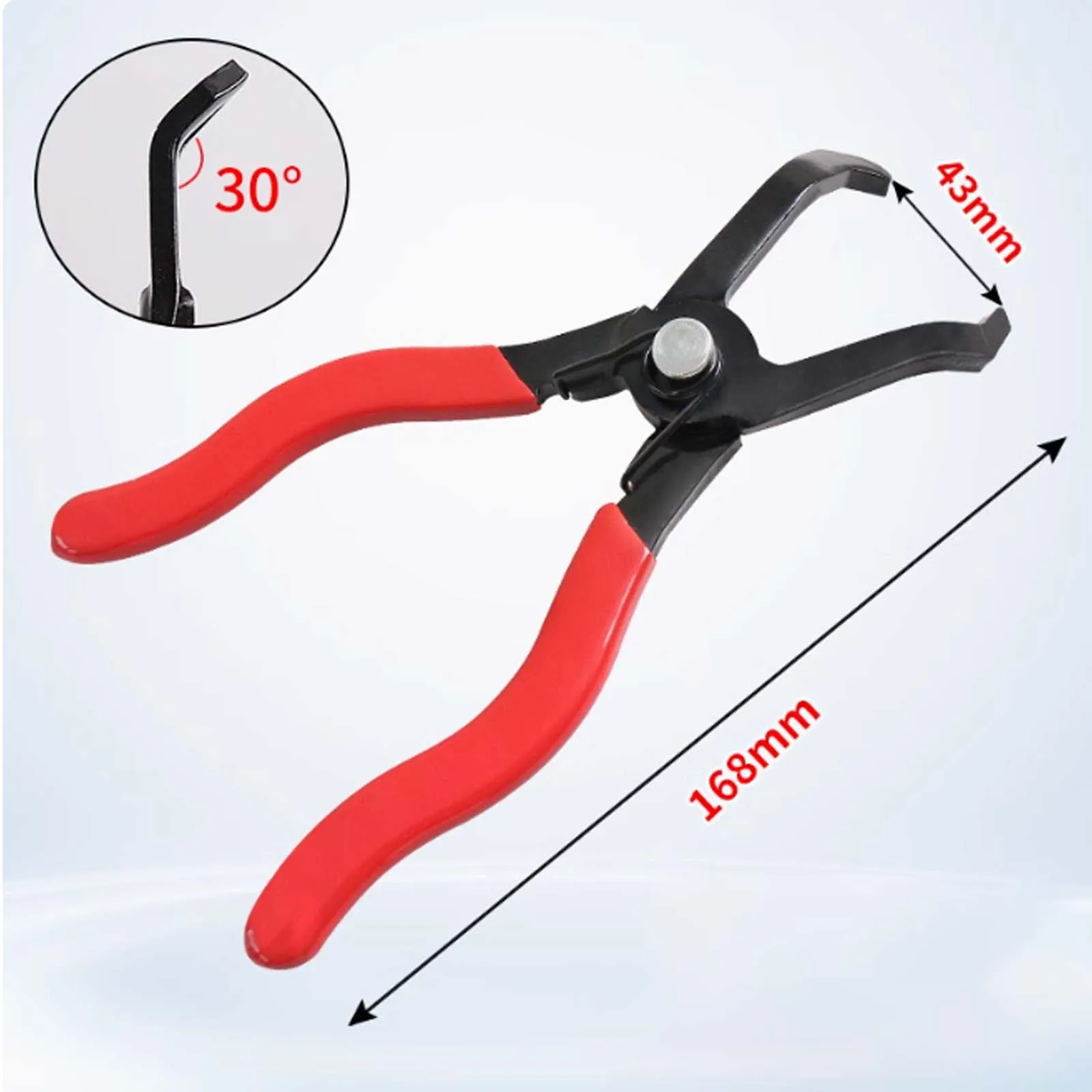 

30° Car Trim Removal Tool Round Nail Buckle Removal Pliers Automotive Pin Remover Tool Pliers