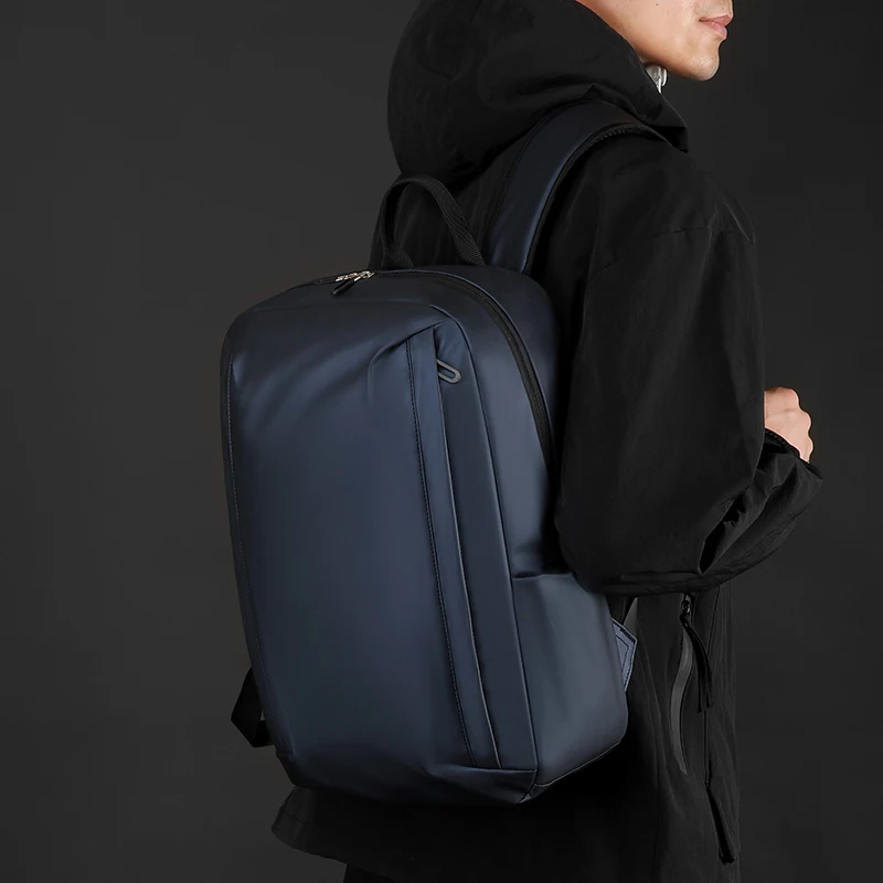 

Casual Commuter Travel Laptop Bapa Large Capaci Men's Faion Double oulder Bag Soft Handle Inner Patch ket Zipper...
