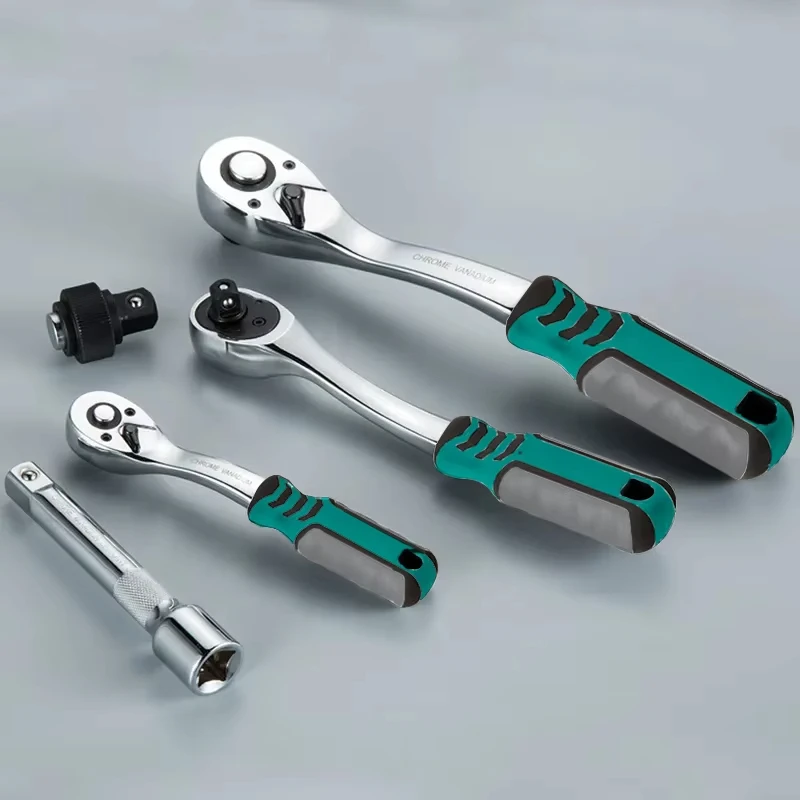 72 Teeth Drive Swivel Ratchet Wrench 1/4\