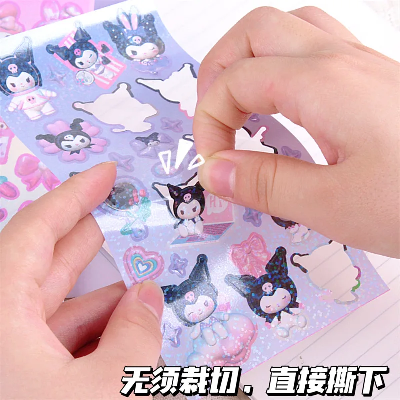 Imagem -04 - Sanrio Kawaii Animais Adesivos Bonito Scrapbooking Diário Faça Você Mesmo Adesivo de Selagem Decorativo Etiqueta Album Stick 60 Pcs por Lote